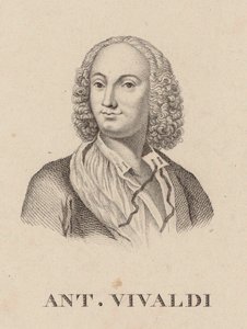 Antonio Vivaldi 1678-1741. od Unbekannt