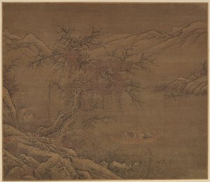 Blížící se k zimnímu pobřeží, dynastie Ming, 1368-1644. od Unbekannt