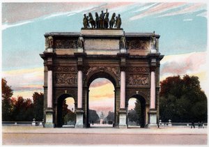 Arc de Triomphe, Paříž, c1900 od Unbekannt