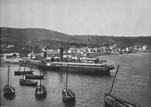 Ardrishaig - Parník Columba na Ardrishaig Quay, 1895 od Unbekannt