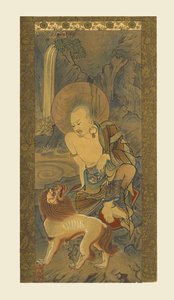 Arhat, japonština, pozdní období Kamakura, 14. století, 1886 od Unbekannt