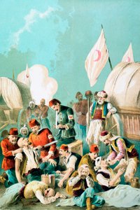 Amputace paže bez anestetika, rusko-turecká válka, 1877 od Unbekannt