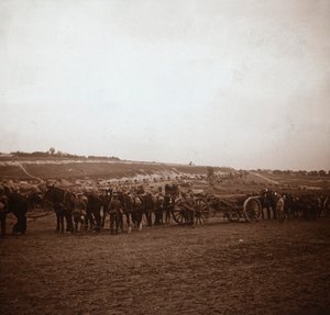 Dělostřelectvo, Genicourt, severní Francie, c1914-c1918 od Unbekannt