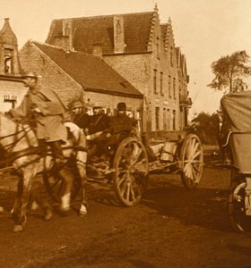 Dělostřelectvo postupuje po linii, c1914-c1918 od Unbekannt