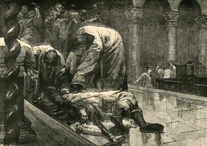 Atentát na císaře Lva V., 820 n. l., 1890. od Unbekannt