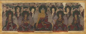 Shromáždění buddhistických božstev, 1846. od Unbekannt
