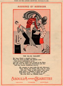 Asistence: Abdulla - The Ga-Ga Gallery, 1934 od Unbekannt