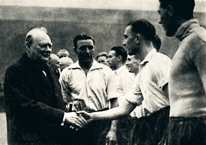 Fotbalová asociace ve Wembley - Anglie v. Skotsko, 4. října 1941, 1945. od Unbekannt
