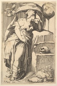 Astrologie, 17. století. od Unbekannt