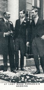 Na svatbě Lady Maud Carnegies, 1923 1937 od Unbekannt