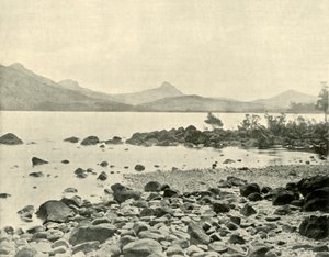 U jezera St. Clair, 1901. od Unbekannt