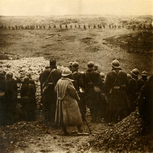 Útok v Douaumont, severní Francie, prosinec 1916 od Unbekannt