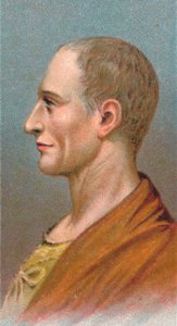 Augustus Caesar – Gaius Julius Caesar Octavianus 63 př. n. l. – 14 n. l., první římský císař, 1924 od Unbekannt