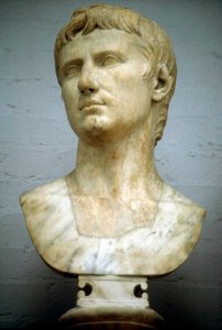 Augustus Caesar - Gaius Julius Caesar Octavianus 63 př. nl-14 n. l., první římský císař od Unbekannt