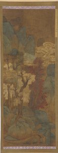 Podzimní listí v horské rokli, dynastie Ming, 1368-1644. od Unbekannt