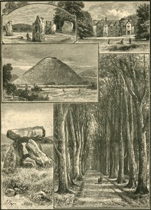 Avebury. Littlecote. Silbury. Devils Den. Grand Avenue., 1898. od Unbekannt