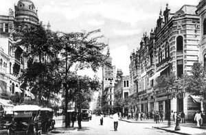 Avenida Rio Branco, Rio de Janeiro, Brazílie, 20. léta 20. století od Unbekannt