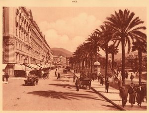 Avenue of Verdun, Nice, 1930. od Unbekannt