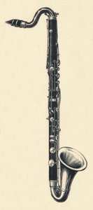 B basklarinet, 1895. od Unbekannt