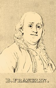 B. Franklin, 1706-1790, 1830. od Unbekannt