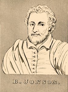 B. Jonson, c1572-1637, 1830. od Unbekannt