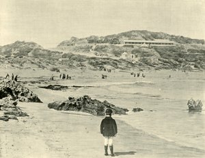 Back Beach, Sorrento, Victoria, 1901. od Unbekannt