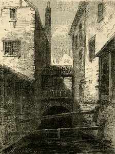 Back of the Red Lion, from the Fleet, c1872. od Unbekannt