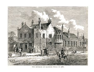 Bagnigge Wells, 1780 od Unbekannt