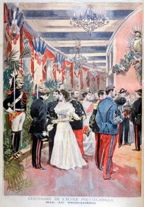 Ples oslavující století polytechnické školy, Trocadero, Paříž, 1894 od Unbekannt