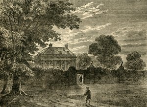 Balmes House v roce 1750, c1876. od Unbekannt