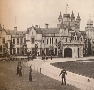 Hrad Balmoral, domov Jejich veličenstva Highland, c1916, 1935 od Unbekannt