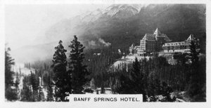 Hotel Banff Springs, Alberta, Kanada, 20. léta 20. století od Unbekannt