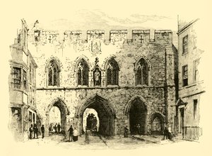 Bar Gate, South Side, 1898. od Unbekannt