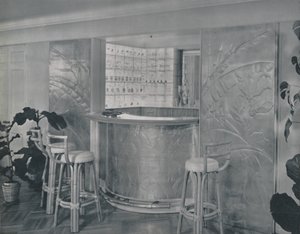 Bar v domě pana a paní Miles Grayových, 1942. od Unbekannt