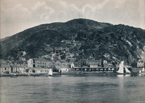 Barmouth - Pohled z Mawddachu, Showing Heights, 1895 od Unbekannt
