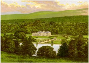 Barons Court, County Tyrone, Severní Irsko, domov vévody z Abercornu, c1880 od Unbekannt