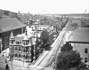 Barrington Street, Halifax, Nova Scotia, Kanada, c1900. od Unbekannt