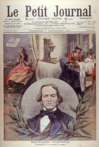 Barthelemy Thimonnier, francouzský vynálezce 19. století, [1907] od Unbekannt