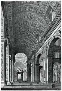 Bazilika svatého Petra, Řím, 1870 od Unbekannt