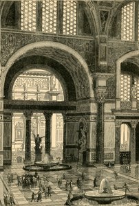 Lázně Caracalla obnoveny, 1890. od Unbekannt