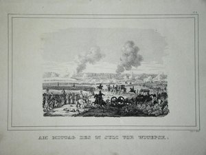 Bitva mezi ruskými jednotkami a francouzskou jízdou u Ostrovna 25.-26. července 1812 od Unbekannt