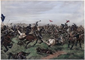 Bitva u Agincourtu, 25. října 1415 od Unbekannt
