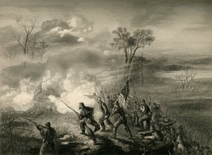 Bitva u Lookout Mountain, 1878. od Unbekannt