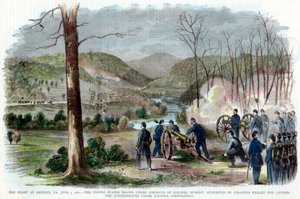 Bitva u Philippi, Západní Virginie, Americká občanská válka, 3. června 1861 od Unbekannt