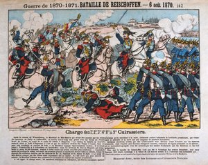 Bitva u Reichshoffenu, francouzsko-pruská válka, 6. srpna 1870 od Unbekannt