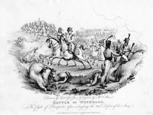 Bitva u Waterloo, Belgie, 1815 1817 od Unbekannt