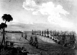 Bitva na Nilu, 1. srpna 1798, 19. století od Unbekannt