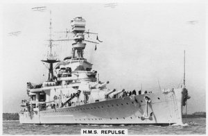 Bitevní křižník HMS Repulse, 1937 od Unbekannt
