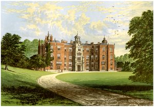Beaudesert, Staffordshire, domov markýze z Anglesey, c1880 od Unbekannt