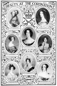 Kráska při korunovaci, 1837, 1901 od Unbekannt